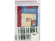 Smead 67190 Alpha Z Color Coded Second Letter Labels Letter T Gray 100 Pack
