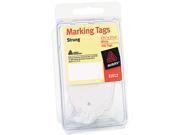 Marking Tags Medium Weight Stock Cotton String White