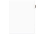 Avery Style Preprinted Legal Side Tab Divider Exhibit B Letter White 25 Pack
