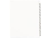 Avery Style Legal Exhibit Side Tab Divider Title 351 375 Letter White