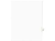 Avery Style Legal Exhibit Side Tab Divider Title 94 Letter White 25 Pack
