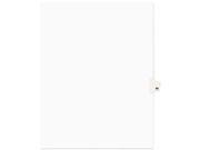 Avery Style Legal Exhibit Side Tab Divider Title 90 Letter White 25 Pack