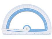 Westcott 14376 Protractor Treated w Microban Antimicrobial Protection Plastic 6 Assorted