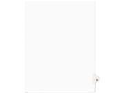 Avery Style Legal Exhibit Side Tab Divider Title 73 Letter White 25 Pack