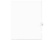 Avery Style Legal Exhibit Side Tab Divider Title 66 Letter White 25 Pack