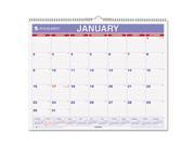 AT A GLANCE PM828 Recycled Wall Calendar 15 x 12