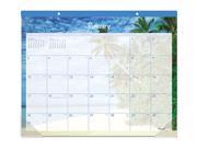 AT A GLANCE DMDTE232 Recycled Tropical Escape Desk Pad 22 x 17 Design