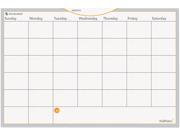 AT A GLANCE AW402028 WallMates Self Adhesive Dry Erase Monthly Planning Surface White 18 x 12