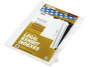 Kleer Fax 82249 80000 Series Legal Index Dividers Side Tab Printed 49 25 Pack