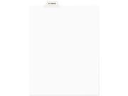 Avery Style Preprinted Legal Bottom Tab Dividers Exhibit N Letter 25 Pack