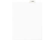 Avery Style Preprinted Legal Bottom Tab Dividers Exhibit L Letter 25 Pack