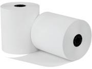 uAccept MA210 Thermal Receipt Paper Rolls 2 1 4 W x 85 L 10 Pack for use with MB2000 POS