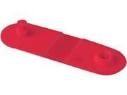 Zebra 97032 RED Z Band Wristband Clips Red 275 Pack Red