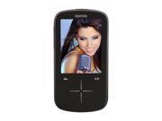 SanDisk Sansa Fuze 2.4 Black 8GB MP3 MP4 Player SDMX20R 008GK A57