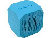 MQbix MQBK3010BLU MUSICUBE Wireless Portable Bluetooth Speaker with Built In Mic and Rechargeable Battery