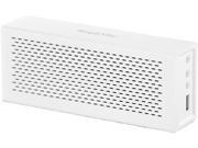 SimplyVibe V5 BT1 WHITE Bluetooth Speakers with Charge out USB port for mobile devices