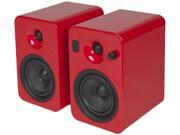 Kanto YUMIREDGL YUMI Powered Speaker System Gloss Red