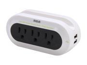 RCA Travel Charger with Surge Protection PCHSTAT2R
