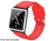 iWatchz Q Collection Watchband for iPod Nano 6th generation CLRCHR22RED