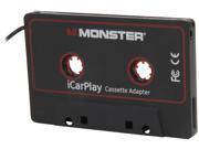 Monster Cable iCarPlay Cassette Adapter 800 for MP3 s Smartphones to 1 8 Mini 3 ft. 133218