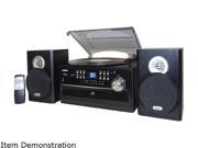 Jensen JTA 475 3 Speed Stereo Turntable with CD System Cassette and AM FM Stereo Radio