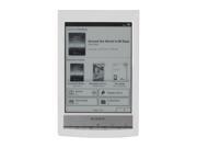 Sony PRS-T1 6 Ultra-light Reader with Wi-Fi and Enhanced Touch Screen -White