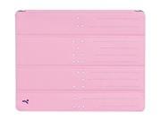 The Joy Factory Pink Joyful Wish Hand Crafted Snap On Stand/case With Wake Up/sleep Cover For  Ipad 4th/3rd/2nd Model Csa105