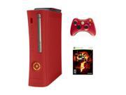 Microsoft XBOX 360 Elite Red w/Resident Evil 5 120 GB Hard Drive