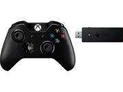 Microsoft NG6-00001 Xbox One Controller + Wireless Adapter for Windows 10
