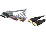 INSTEN 6Ft Hi Speed HDMI Cable RCA AV Component For Xbox360