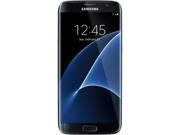 Samsung Galaxy S7 Edge Unlocked Smart Phone Dual Edge 5.5 AMOLED Display Black Color 32GB Storage 4GB RAM International version No Warranty