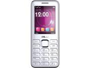 Blu Diva II T275T 32MB 2G Unlocked GSM Dual SIM Cell Phone w Analog TV 2.4 32MB RAM White