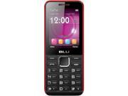 Blu Tank II TI93 24MB 2G Unlocked GSM Dual SIM Cell Phone 2.4 32MB RAM Black Red