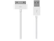 Kanex K30P3F1P White USB Charge Sync Cable for iOS 30 pin