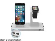 Press Play PPODMFI/SLV Silver Apple Watch / iPad / iPhone / iPod OneDock Powerstation with Lightning Dock
