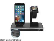 Press Play PPODMFI BLK Black Apple Watch iPad iPhone iPod OneDock Powerstation with Lightning Dock