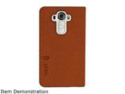 Vest Brown Anti Radiation Wallet Case for LG G4 vst115054