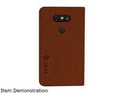 Vest Brown Anti Radiation Wallet Case for LG G5 vst115076