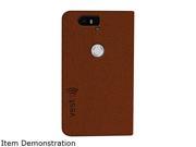 Vest Brown Anti Radiation Wallet Case Huawei Nexus 6P vst115084