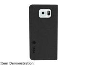 Vest Black Anti Radiation Wallet Case for Samsung Galaxy S6 vst115044