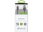XENTRIS 39 0664 05 XP Gray Charge Sync Lightning to USB Cable