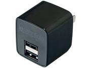 DigiPower iEssentials 2.4amp Dual USB Wall Charger Black