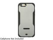 Luxmo Silver Apple iPhone 6 Plus Unbreakable Hybird Case W/ 