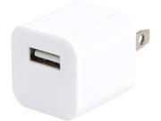 Link Depot LD AC1 1A White 1 Port 1 Amp USB Wall Charger