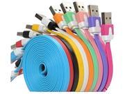 Wireless Xcessories Group XFMICROFLATRS Rose Micro USB Sync and Charge Cable Flat Silicone Cable