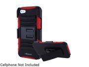 i Blason Prime Series Red Apple iPhone 5C Holster Case with Kick Stand and Belt Clip iPhn5c Prime Red