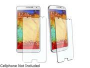 Insten Transparent 3 packs Tempered Glass LCD Screen Protectors Compatible with Samsung Galaxy Note 3 Note III N9000 1624621