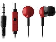 Sentry Red 3.5mm Cell Phone and Music Ear Buds HM204