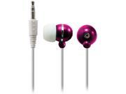 Sentry Pink 3.5mm Balls In Earbuds HO342