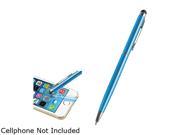 Insten Light Blue 2 in 1 Capacitive Touch Screen Stylus Ballpoint Pen 2029339